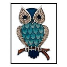 BROOCH OWL